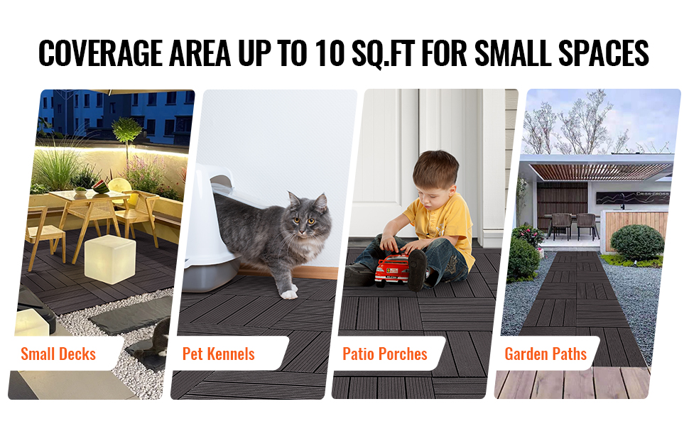 Puu-kuvioiset laatat, lähikuva