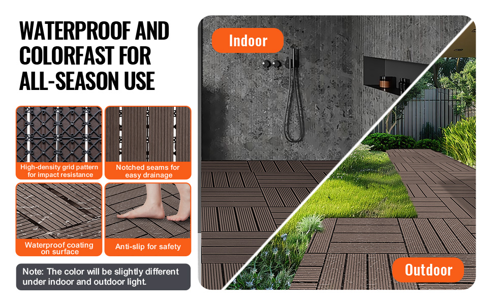 Terassilaatat parvekkeella ja pihalla