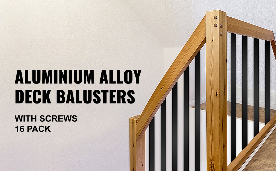 Alumiininen kaidetanko terassille