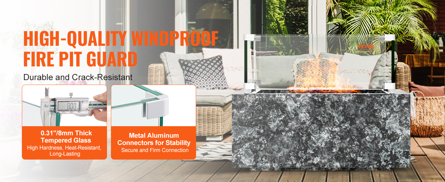 Tuulensuoja liekin ympärillä