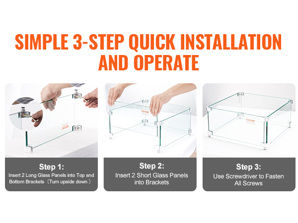 Vakaa lasinen suoja tulipesälle