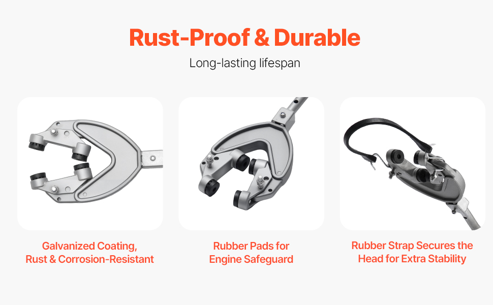 Korroosionkestävä peräpeilin tuki