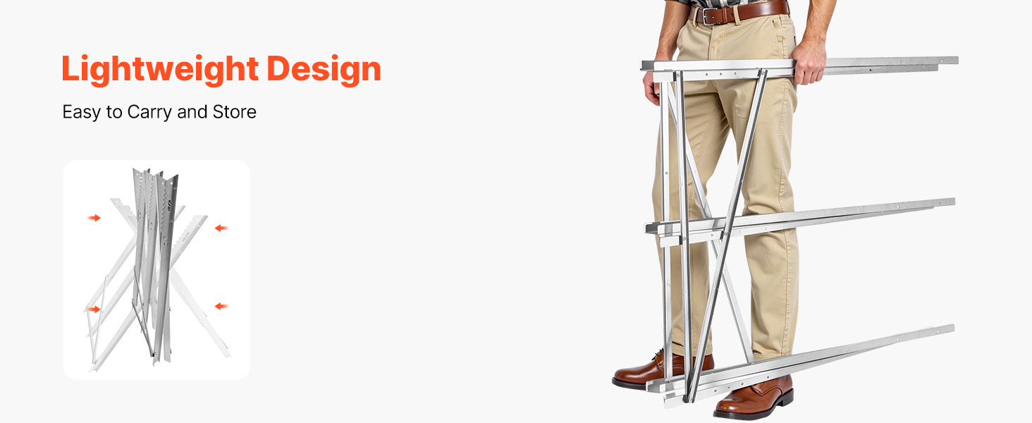 Taittuvat teräsjalat