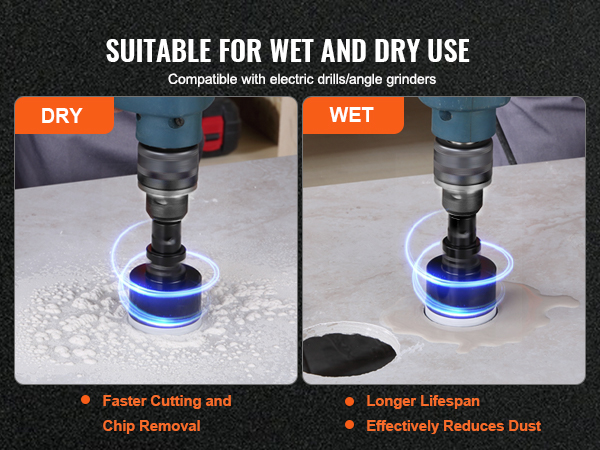 Timanttiporan leikkuujälki