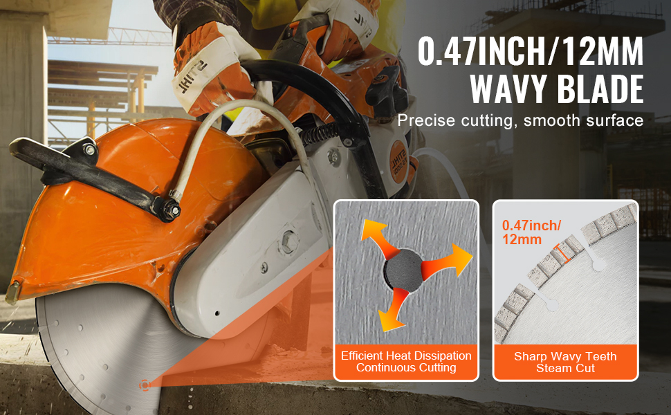 Aallotetut timanttihampaat