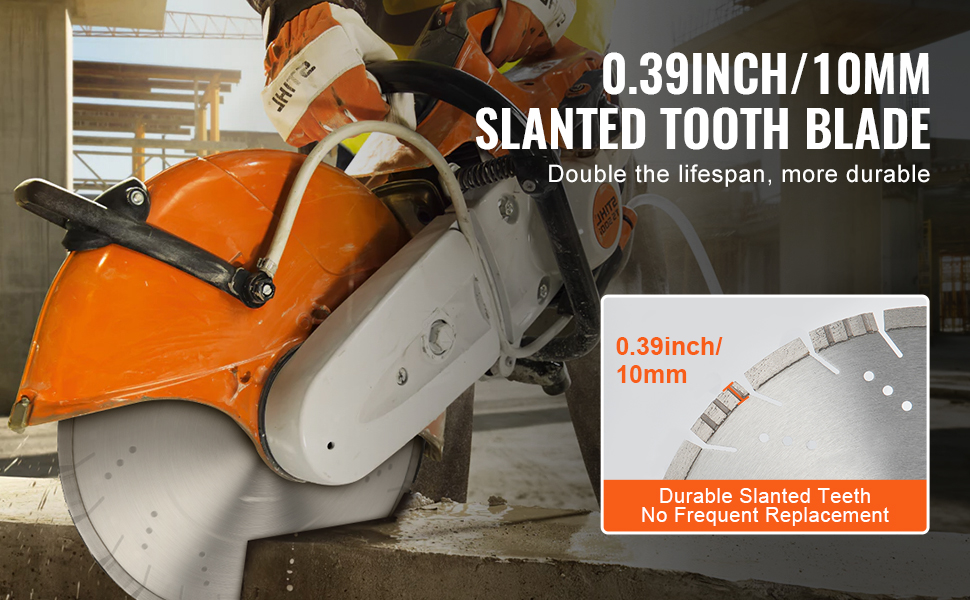 Timanttiterä vinolla hammastuksella