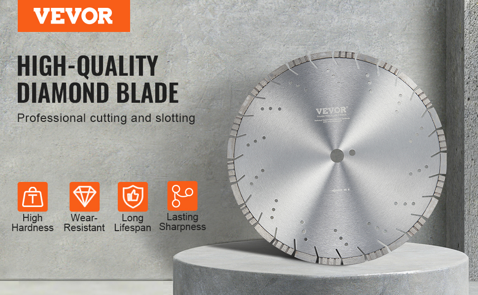 Timanttilaikka betonille 400 mm