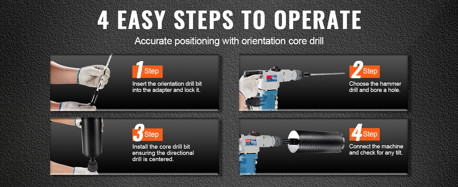 Ohjainporanterän asennus adapteriin