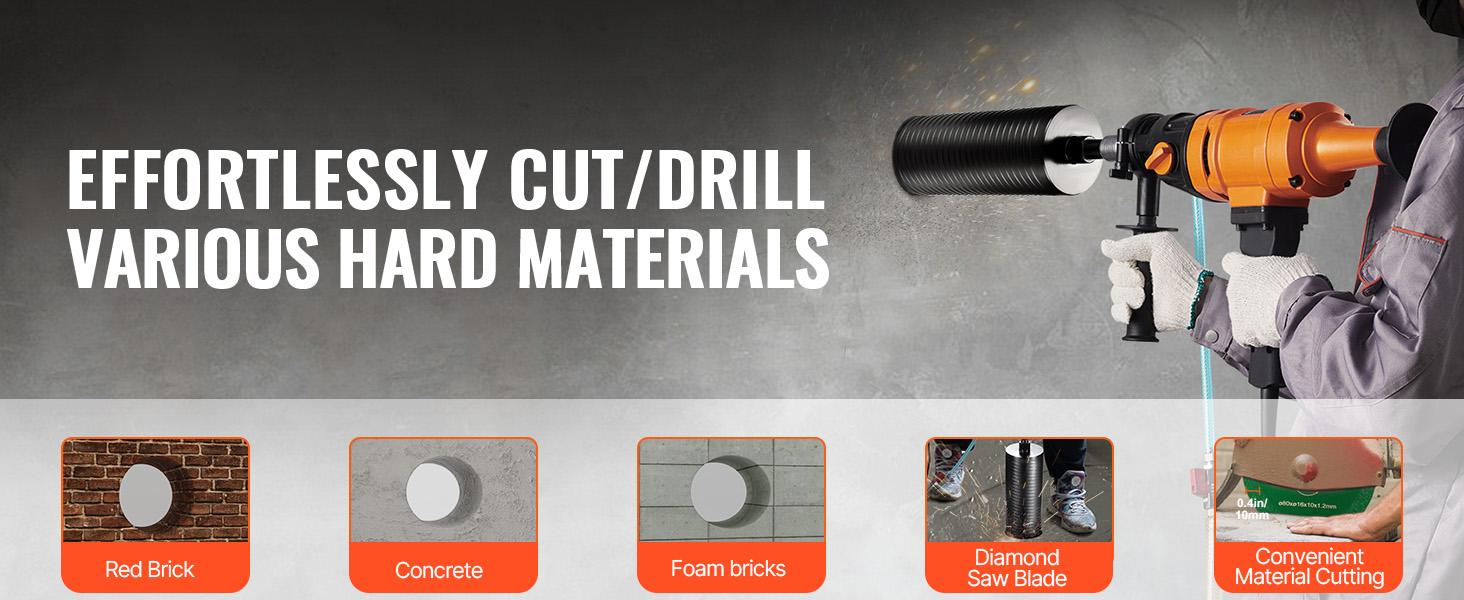 Poraus punatiileen ja betoniin