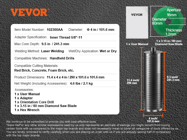 Porakruunun rakennekuva