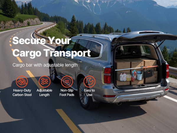 Kuormansidontatanko käytössä