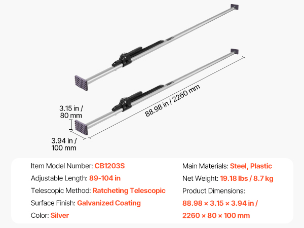 Kuormansidontatangot lava-autossa ja perävaunussa