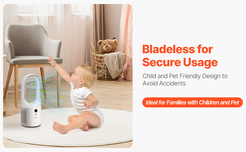 Helposti puhdistettava pöytätuuletin