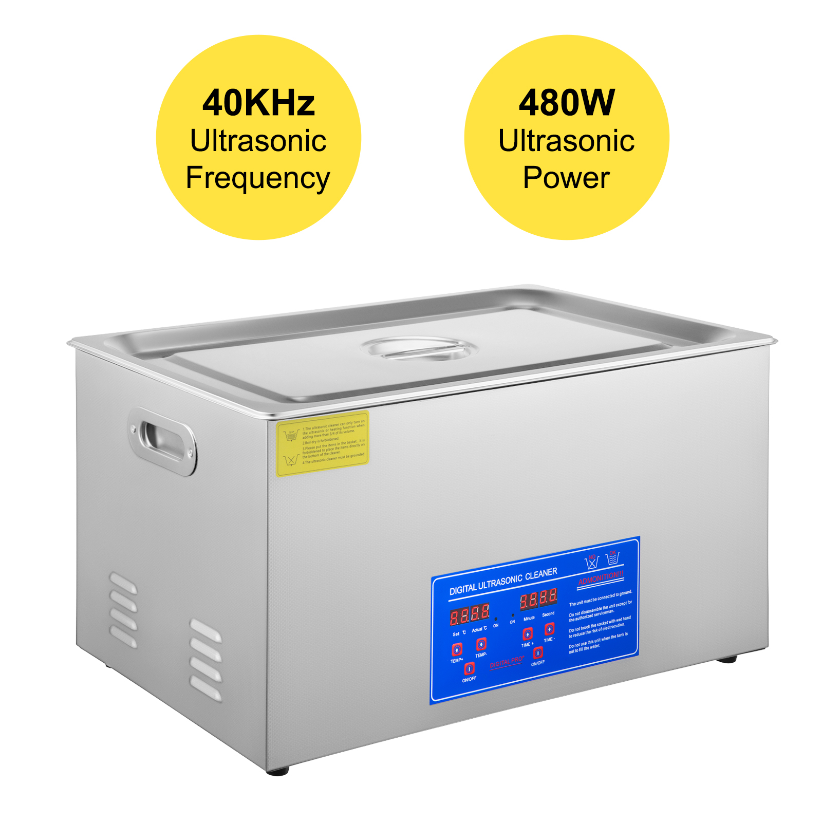 40kHz ultraäänipuhdistus