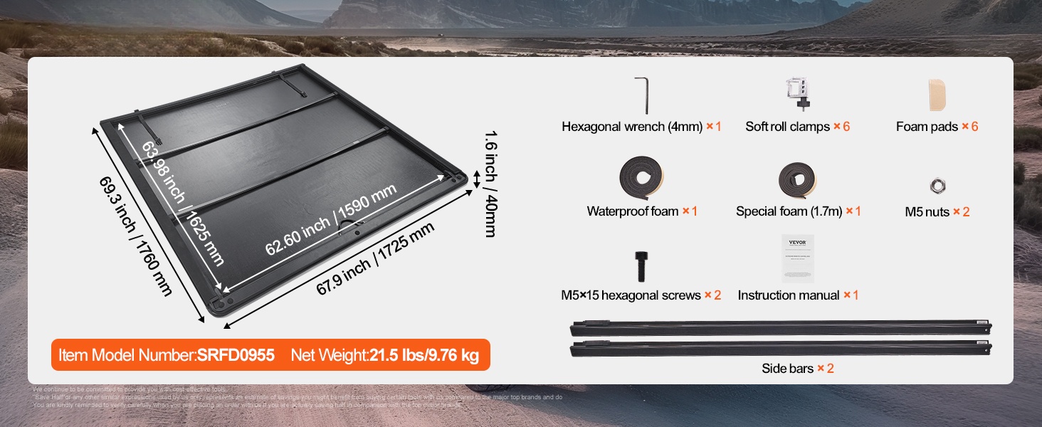 Lavapeite suljettuna auton sivulta katsottuna