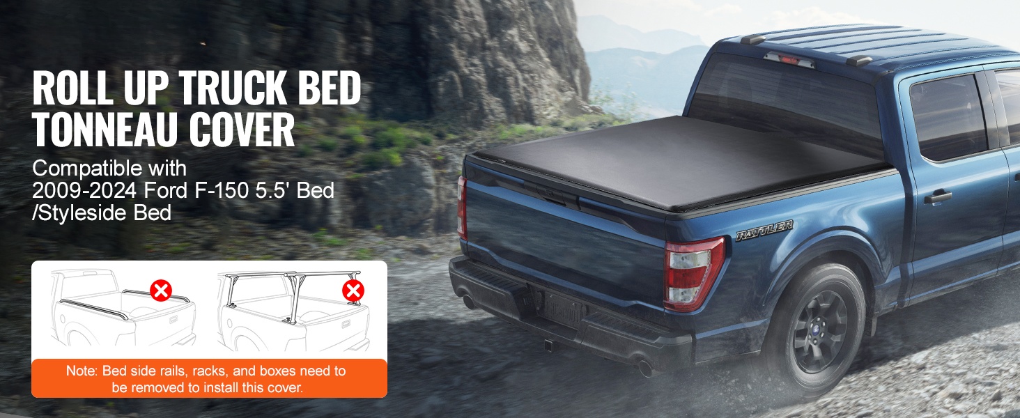 Rullattava lavapeite Ford F-150 -lavaan