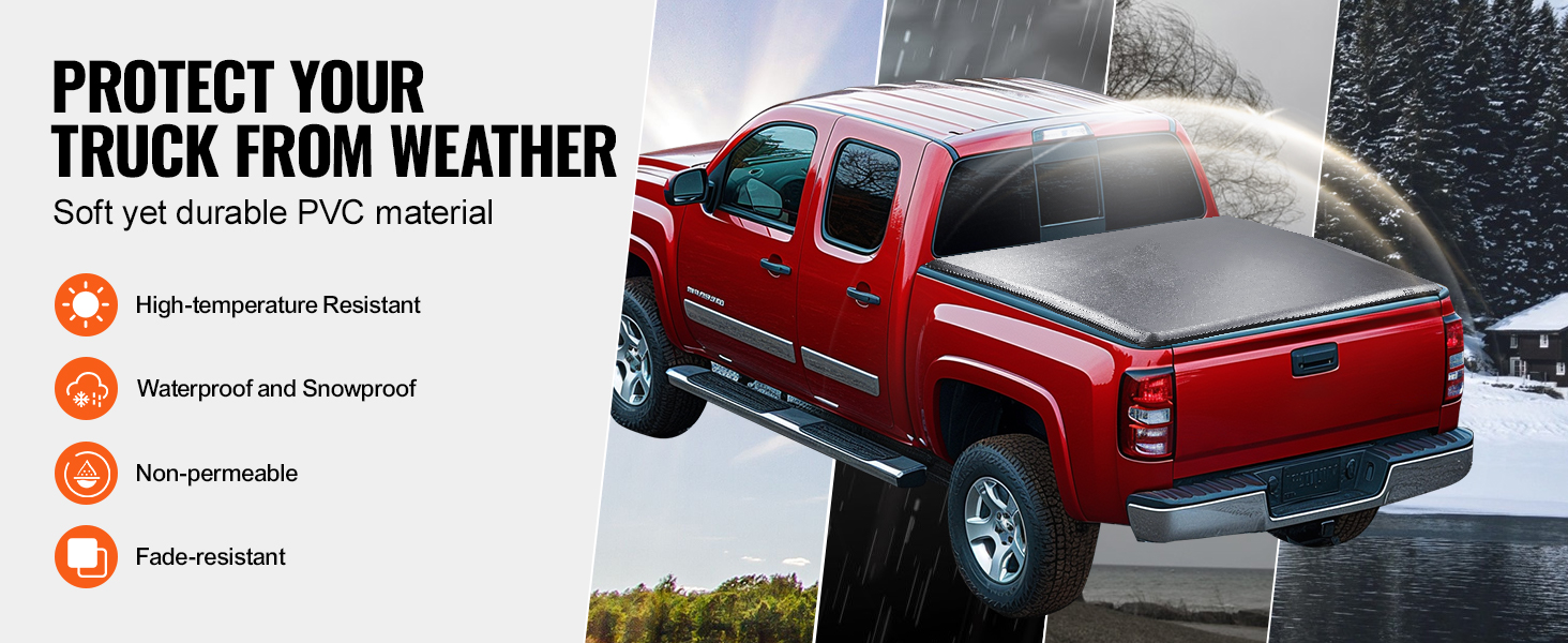 Paksu PVC ja vedenpitävä rakenne