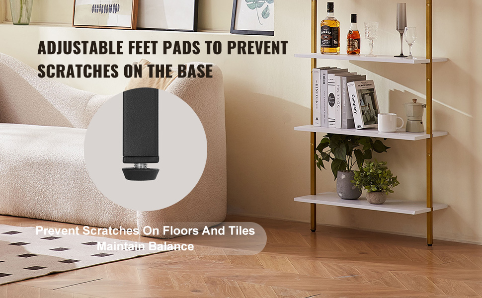 Naarmuja ja vettä kestävä, helposti puhdistettava hyllylevy