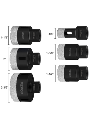 Timanttireikäsarjan tekniset tiedot