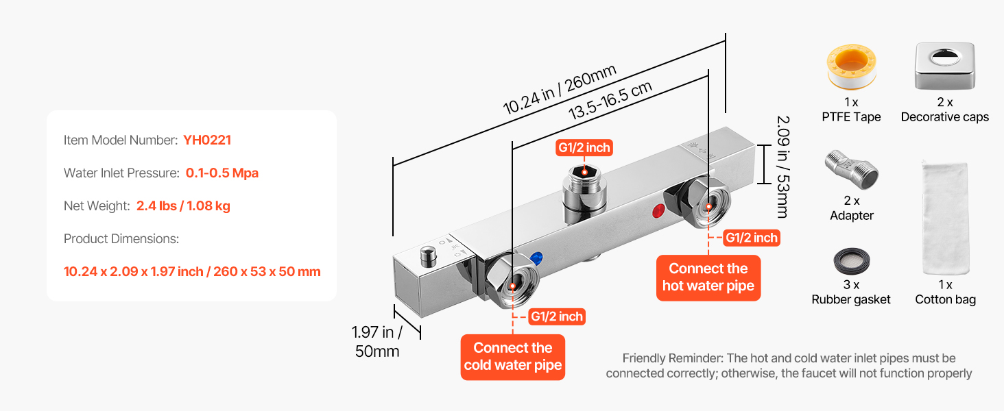 Termostaattinen suihkuhana kylpyhuoneessa