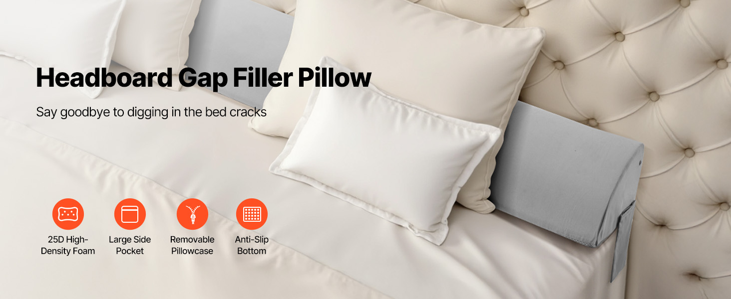 Sängynpäädyn välikappaletyyny