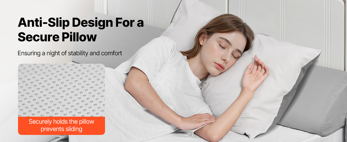 Liukuestepohja sängynpäädyn välikappaletyynyssä