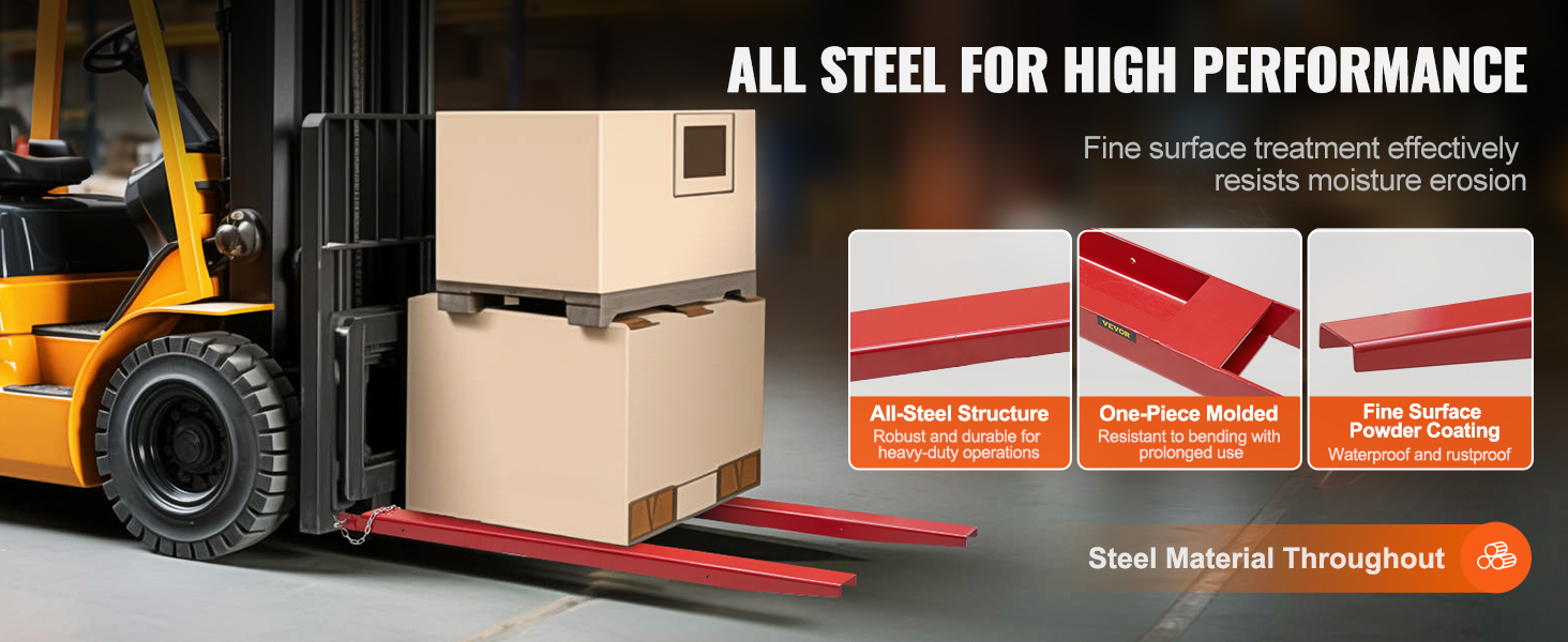 Hiiliteräksiset lavapiikkien jatkeet