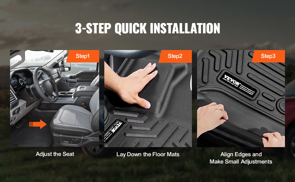 Auton lattiamatot – helppo asennus kolme vaihetta