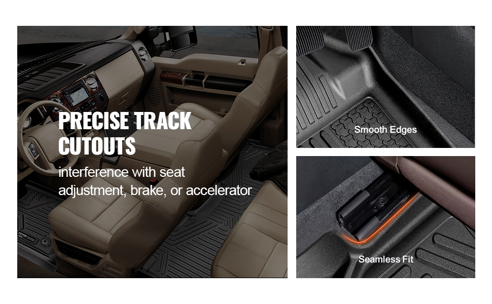 Auton lattiansuojat – istuvuus etu- ja takariville