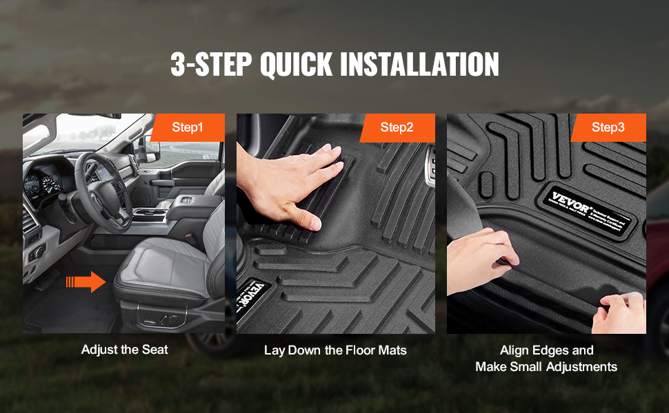 Auton lattiansuojat – helppo asennus