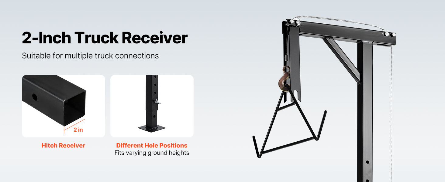 2-tuumainen vetokoukkukiinnitys