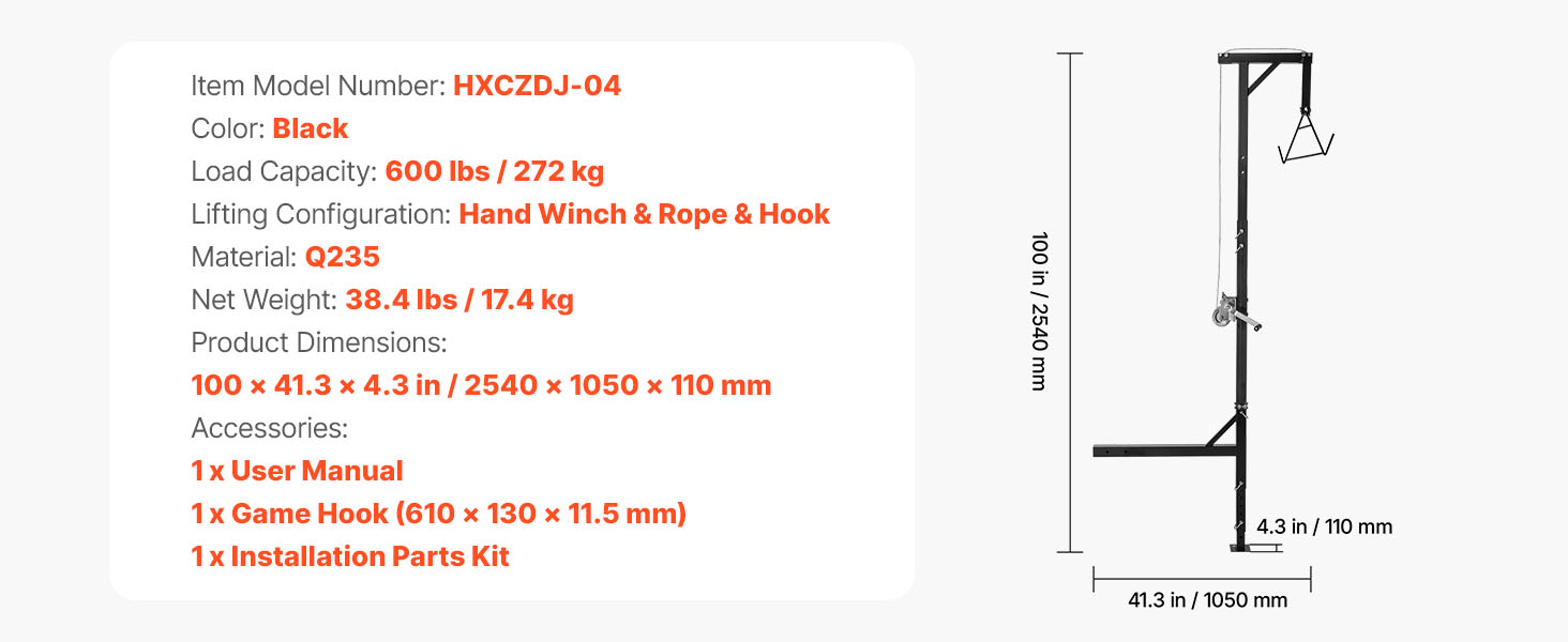 Riistavinssin mitat ja rakenne