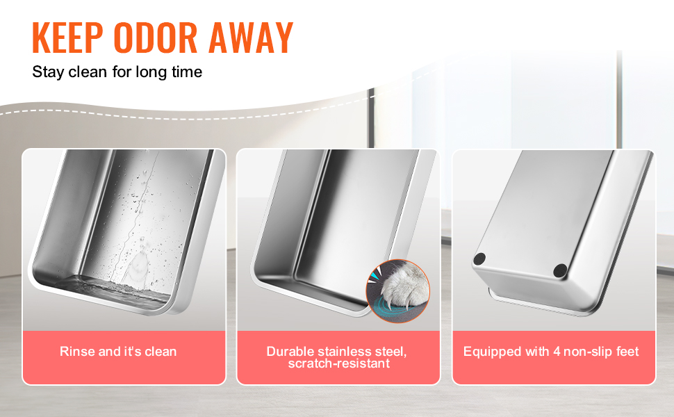 Ruostumaton teräs ja liukuestejalat