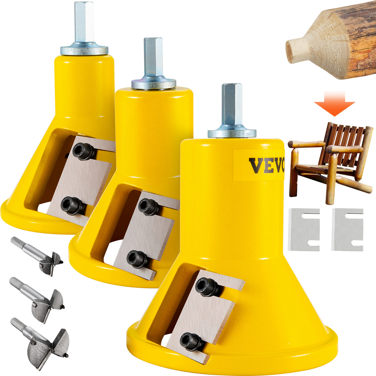 1", 1.5" ja 2" tappijyrsimet