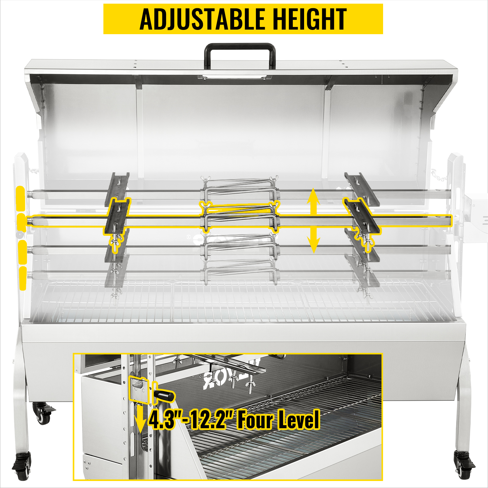 Säädettävä korkeus