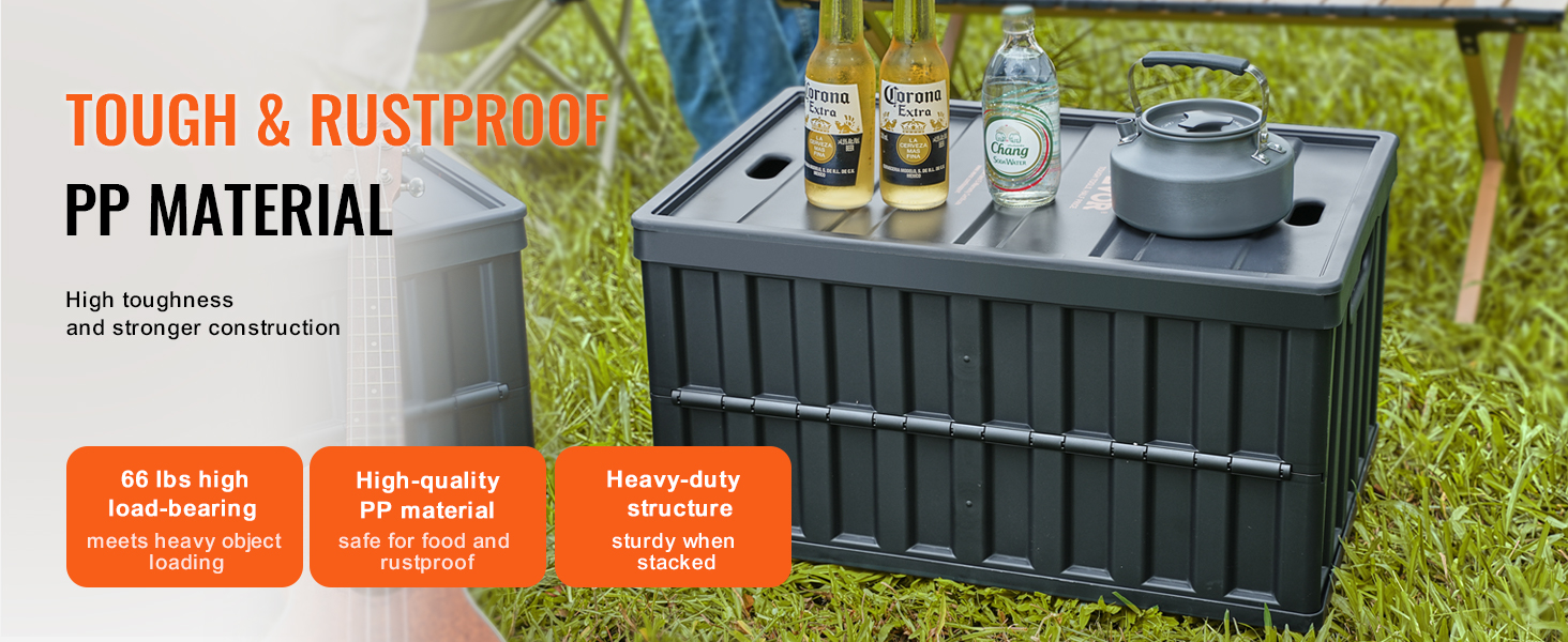 Kestävä PP-muovinen rakenne