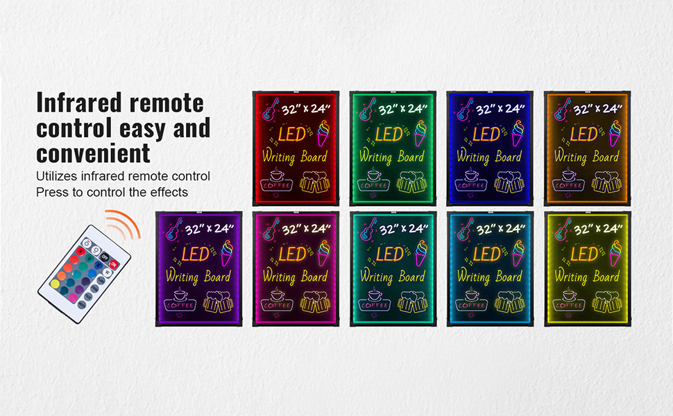LED-viestitaulu kaukosäätimellä