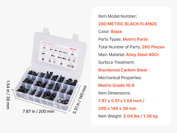 Kompakti ja siisti säilytysratkaisu kiinnikkeille
