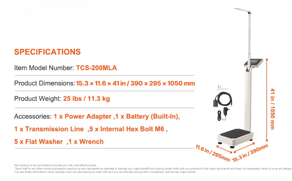 Vaaka sivulta ja edestä