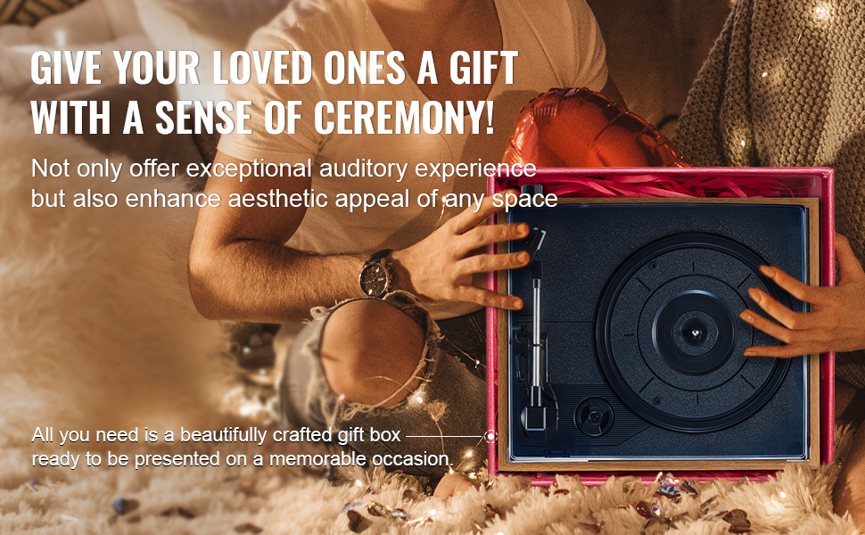 Levysoitin lahjaideana