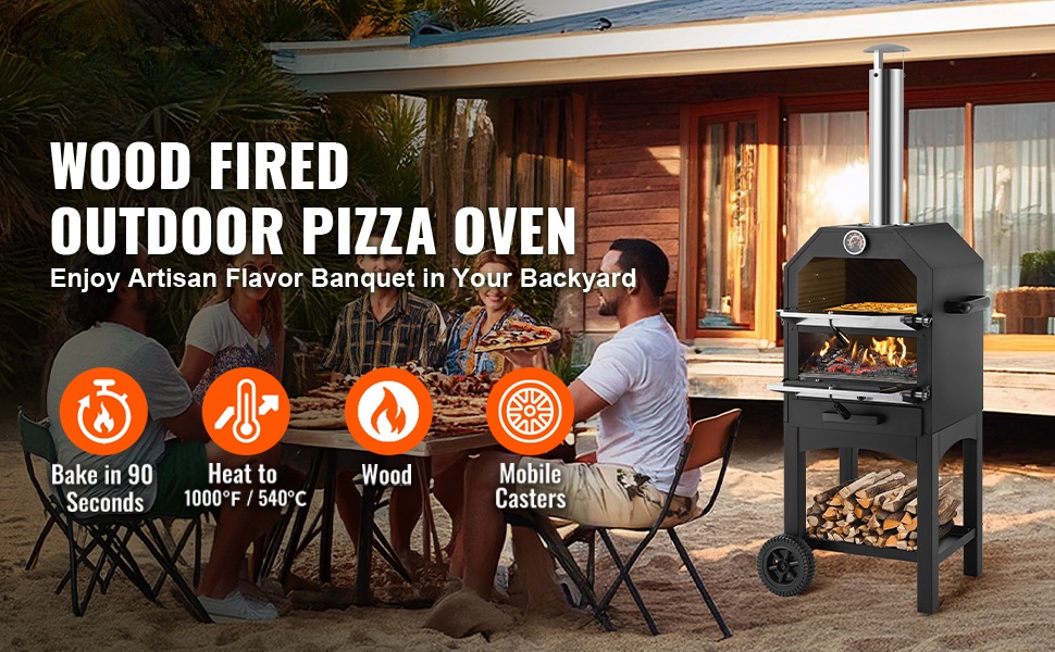 Ulkopizzauuni yleiskuva