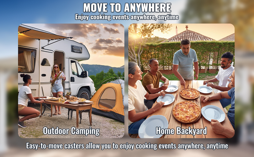 Monipuolinen ruoanvalmistus pizzan lisäksi