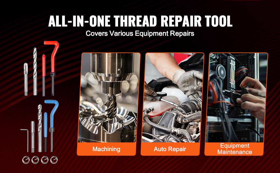 Kierrekorjaussarjan käyttö eri aloilla