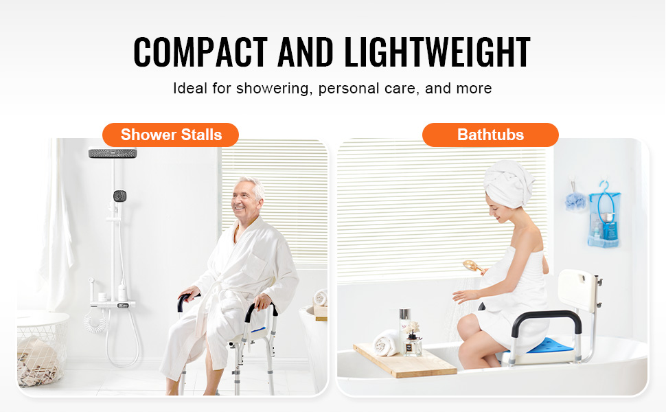 Alumiiniseosrunko suihkutuolissa