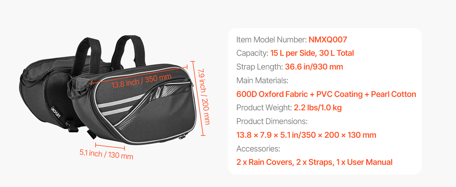 Moottoripyörän laukku käytössä