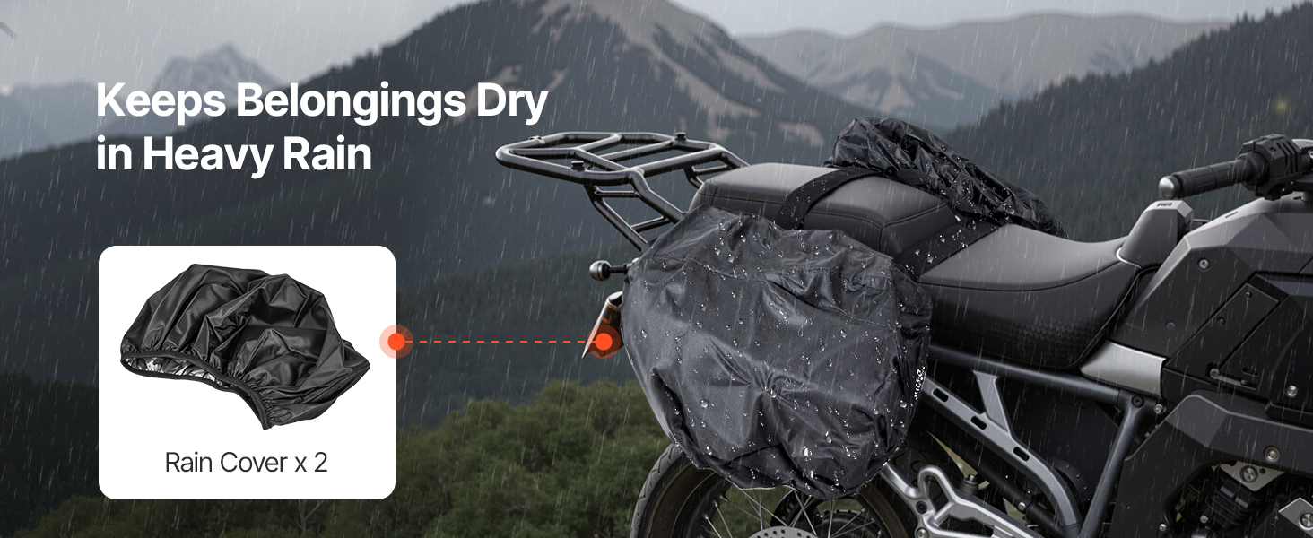 Säänkestävä sivulaukku