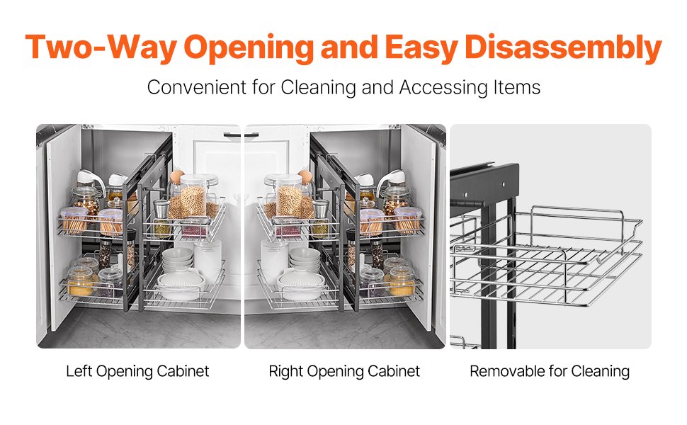 Sopii vasen- ja oikeakätisiin kaappeihin