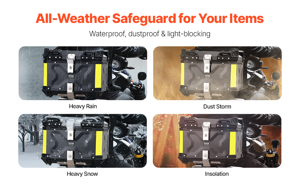Moottoripyörän takalaukku – tiivis ja säänkestävä rakenne