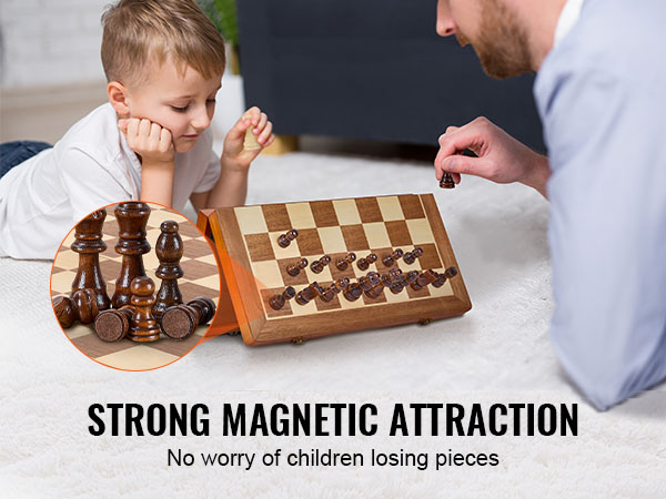 Shakkipelin magneettinen lauta