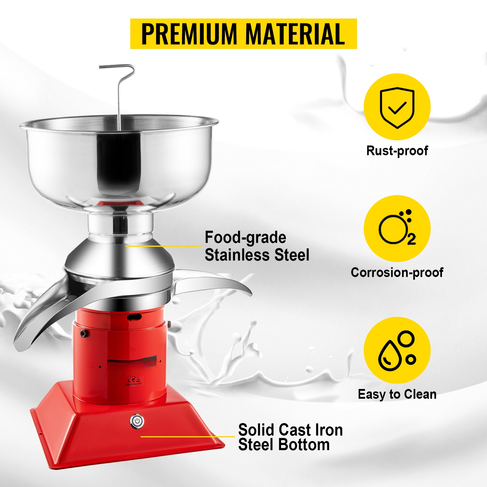 Ruostumattomasta teräksestä valmistetut osat